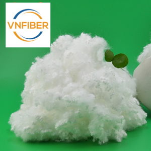 recycled polyester staple fiber 3DX64 hollow conjugated siliconized